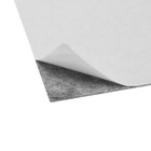 Накладка для мебели из войлока, 210х300 мм, клейкая поверхность, цвет серый - Фото 3