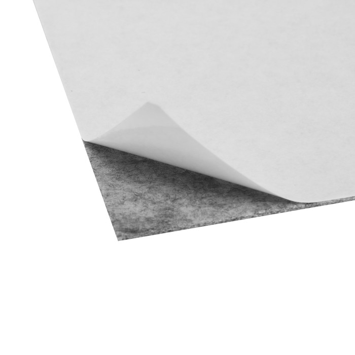 Накладка для мебели из войлока, 210х300 мм, клейкая поверхность, цвет серый