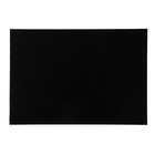 Накладка для мебели из войлока, 210х300 мм, клейкая поверхность, цвет черный - фото 11860649