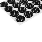 Накладка мебельная из войлока, d=18 мм, клейкая поверхность, 32 шт. 9938816