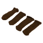 Носки для мебели CAPPIO, цвет коричневый - Фото 1