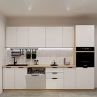 Кухонный гарнитур прямой «ФАСКА 3», 2900×600 мм, цвет дуб сонома/тальк /дуб сонома светлый - Фото 1