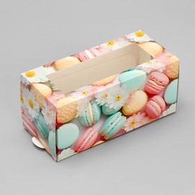 Коробка для макарун «Макаруны»,12 ×5.5 × 5.5 см