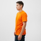 Футболка мужская, цвет оранжевый, размер 52 - Фото 3