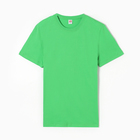 Футболка мужская, цвет ярко-зеленый, размер 56 - Фото 6