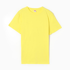 Футболка мужская, цвет жёлтый, размер 54 - Фото 6
