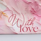 Коробка для капкейка кондитерская «Только любовь», 16 х 8 х 7.5 см - Фото 3