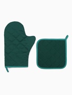 Набор кухонный «Этель. Маки»: варежка-прихватка 20×28 см, прихватка 19×19 см,100% хлопок - Фото 5