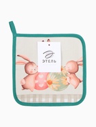 Прихватка «Этель. Пасхальный кролик», 19×19 см, саржа,100% х/л, ватин 250 г/м² 9892071