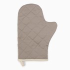 Варежка-прихватка «Этель. Хлопок», 20×28 см, саржа, 100% хлопок, ватин 250 г/м² - Фото 3