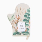 Варежка - прихватка «Этель. Хлопок», 20×28 см, саржа, 100% хлопок, ватин 250 г/м² - Фото 5