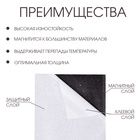 Магнитный винил, с клеевым слоем, 20 шт, толщина 0.4 мм, 10 х 5 см 9870748 - фото 1937639