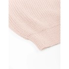 Жилет для девочки Amarobaby Knit, рост 140 см, цвет бело-розовый - Фото 7