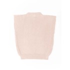 Жилет для девочки Amarobaby Knit, рост 146 см, цвет бело-розовый - Фото 8