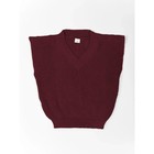 Жилет для девочки Amarobaby Knit, рост 140 см, цвет бордовый - Фото 6