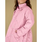 Пальто стёганое для девочек PRETTY, рост 122-128 см, цвет розовый - Фото 10