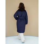 Пальто стёганое для девочек PRETTY, рост 122-128 см, цвет синий - Фото 8