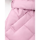 Пальто стёганое для девочек TRENDY, рост 122-128 см, цвет розовый - Фото 18