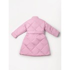 Пальто стёганое для девочек TRENDY, рост 122-128 см, цвет розовый - Фото 19