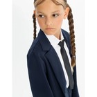 Пиджак для девочки Amarobaby Study Lass, рост 140 см, цвет синий - фото 27807745