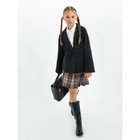 Пиджак для девочки Study Lass, рост 134 см, цвет чёрный - фото 110705703