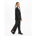 Пиджак для девочки Study Lass, рост 134 см, цвет чёрный - Фото 7