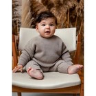 Джемпер детский вязаный Amarobaby Pure Love Buddy, рост 68 см, цвет коричневый - Фото 6