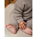 Джемпер детский вязаный Amarobaby Pure Love Buddy, рост 68 см, цвет коричневый - Фото 7