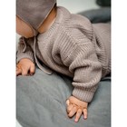 Джемпер детский вязаный Amarobaby Pure Love Buddy, рост 74 см, цвет коричневый - Фото 12