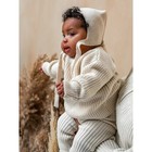 Джемпер детский вязаный Amarobaby Pure Love Buddy, рост 74 см, цвет молочный - Фото 12