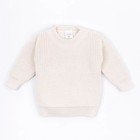 Джемпер детский вязаный Amarobaby Pure Love Buddy, рост 74 см, цвет молочный - Фото 15