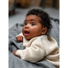 Джемпер детский вязаный Amarobaby Pure Love Buddy, рост 80 см, цвет молочный - Фото 10
