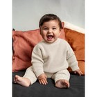 Джемпер детский вязаный Amarobaby Pure Love Buddy, рост 80 см, цвет молочный - Фото 9
