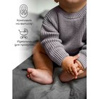 Джемпер детский вязаный Amarobaby Pure Love Buddy, рост 68 см, цвет серый - Фото 3