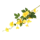 цветы искусственные моринг славы желтый 70 см - Фото 1