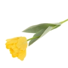 цветы искусственные тюльпан волна желтый 60 см - Фото 1
