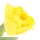 цветы искусственные тюльпан волна желтый 60 см - Фото 2