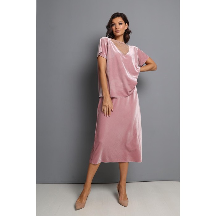 Юбка трапеция женская, размер 52 - Фото 1