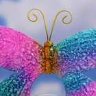 Декор садовый "Бабочка на цветке", 22*14*78 см, микс цвета - Фото 2