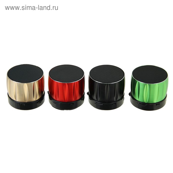 Беспроводная портативная колонка LuazON, Hi-Tech09, Bluetooth, MicroUSB/AUX микс - Фото 1