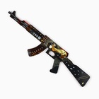 Деревянное оружие, детское сувенирное «Императрица», автомат, 72.3×17.7 см - Фото 2