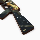 Деревянное оружие, детское сувенирное «Императрица», автомат, 72.3×17.7 см - Фото 4