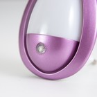Ночник «Светлячок» с датчиком освещения, 3_LED х 1 Вт, 10 см (220 В) фиолет. RISALUX - Фото 4