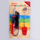 Выжигательный аппарат по дереву, набор: 10 насадок, подставка - Фото 2