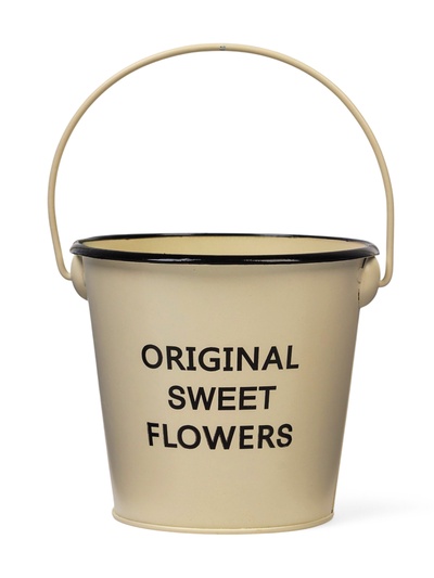 Кашпо «Ведёрко Original», 11×11×10 см, бежевое