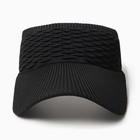 Козырёк женский MINAKU, цв. чёрный, р-р 56-58 10107195