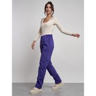 Брюки утеплённые женские, размер 42, цвет фиолетовый - Фото 12