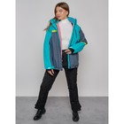 Куртка горнолыжная женская зимняя, размер 52, цвет голубой - Фото 17