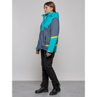 Куртка горнолыжная женская зимняя, размер 52, цвет голубой - Фото 3