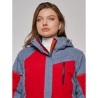 Куртка горнолыжная женская зимняя, размер 56, цвет красный - Фото 12